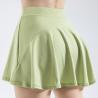 Buy cheap green Nylon Womens Tennis Skirt Pants Pleated High Waist Pocket Soft Tennis Wear from wholesalers
