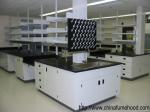 Cold Rolled Metal Laboratory Working Table Chemical Resitant Laminate