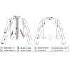Buy cheap Dark Grey Zip Through Pleather Jacket For Ladies High Fashion LEDO1735 from wholesalers