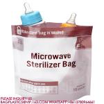Microwave Baby Bottle Sterilizer Bags Steam Sterilizing Bags Baby Bottles Baby