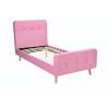 Buy cheap Modern Scandinavian Bed Frame Queen Size Fabric Upholstered Bed Manufacturer from wholesalers