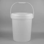 Food Grade White 20l Bucket 5 Gallon Bucket With Lid And Handle