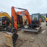 Used Doosan Digger DX60 Secondhand 6ton Small Type Mini Crawler Excavator