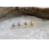 Buy cheap Lanciashow 925 Sterling Silver Jewelry High Polished Teardrop Earrings Stud from wholesalers