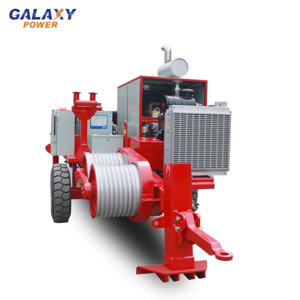 Buy cheap 12Ton Pulling Cable Cummins Diesel Overhead Line Stringing Equipment from wholesalers