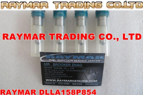 Buy cheap DENSO common rail fuel nozzle DLLA158P854 for 095000-5471, 095000-8901 from wholesalers