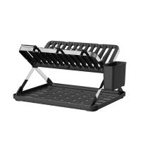 Buy cheap Foldable Stainless Steel Dish Rack For Rectangle Plates product