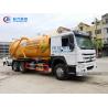 Buy cheap Sinotruk HOWO 6x4 15cbm 16cbm 18cbm 20cbm Vacuum Sewage Suction Truck from wholesalers