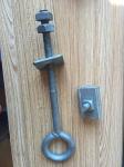 galvanized steel forged oval eye bolt for power line fittings