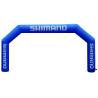 Buy cheap 10m simple halloween advertising inflatables marathon race inflatable rainbow event entrance maze arches from wholesalers