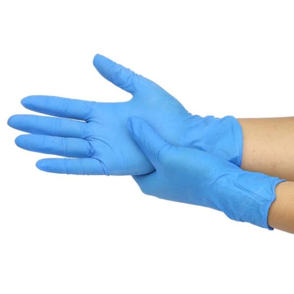 Buy cheap Chlorinated Hospital Grade Biodegradable Medical Gloves Diamond Texture from wholesalers