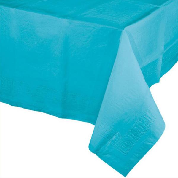 Buy cheap Hawaiian Hibiscus Thick Paper Tablecloths , 1.37x2.74m Disposable Xmas Tablecloths from wholesalers