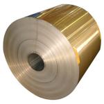 Buy cheap Golden Epoxy & Hydrophilic Coated Aluminium Fins Alooy 8079 Temper O 0.2MM With from wholesalers