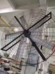1.5m / 2m Diameter Wall Mounted Industrial Fans Flexible Installation