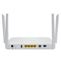Buy cheap KEXINT FTTR Gigabit Ethernet Smart Mini ONT , 4GE POTS 2.4G 5G WIFI6 XPON ONU product
