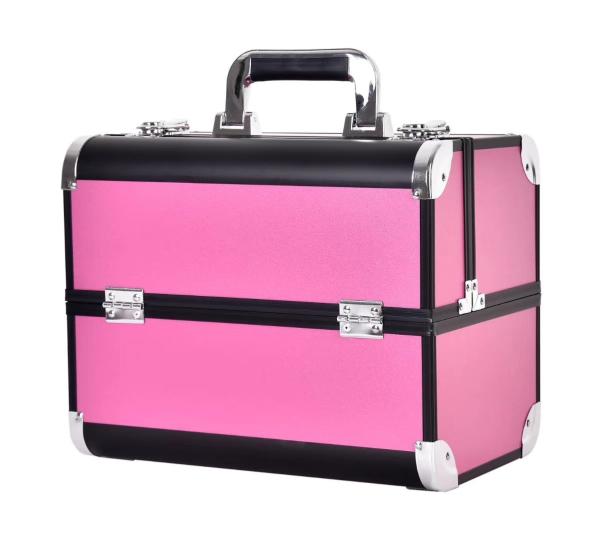 Buy cheap Large Aluminum Beauty Box With Plastic Trays from wholesalers