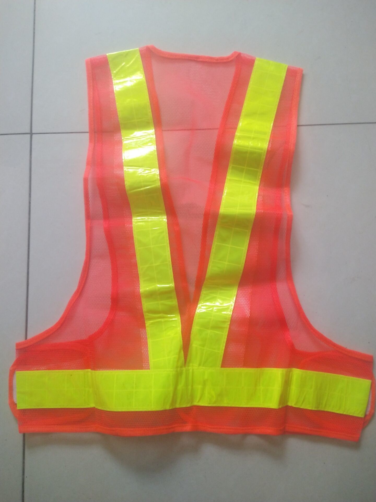 High Visibility Reflective Safety Vest Police Traffic Safety Mesh Vest