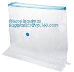large size vacuum plastic big jumbo, vacuum hanging bag with a valve, vacuum