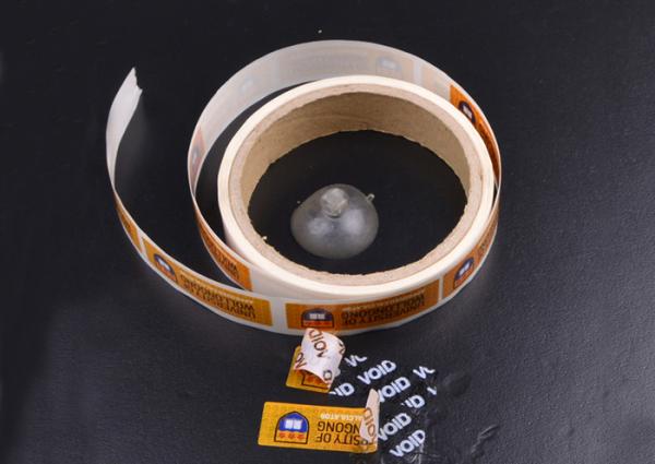 Buy cheap Custom high quality anti counterfeit void warranty seel labels stickers from wholesalers