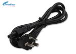 6FT Power Cord Cable 18AWG PVC IEC C5 3 Prong AC 0.75mm2 Bare Copper Conductor