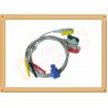 Buy cheap 0.6m ECG Patient Cable Lead Wires Copper Conductor Material , Din Style from wholesalers