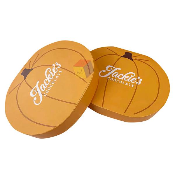 Buy cheap Handmade Food Paper Gift Box Pumpkin Shape Paper Candy Chocolate Box from wholesalers