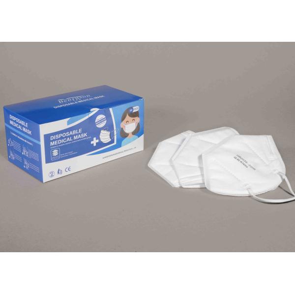 4Ply Outdoor KN95 Face Mask Non Woven Fabric Material Antibacterial