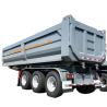 Buy cheap 3/4 Axles 45 Cubic Meters 70 Ton Tipper Dump Truck , Hydraulic Dump Trailer In China from wholesalers