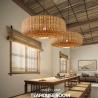 Buy cheap Rattan Lamp Chinese Handmade Pendant Lights Retro Lamp for Dining Room Restaurant Hanging Lamp(WH-WP-52) from wholesalers