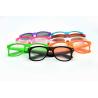 Buy cheap Colorful Frame Plastic Diffraction Glasses For Fireworks From Hony from wholesalers