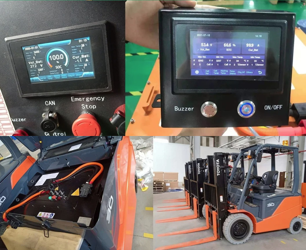 Fast Charging 48V 460AH Lithium Battery For Electric Automatic Stacker Electric Forklifts And Manual Hand Stackers
