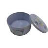 Buy cheap Bespoke Round Shortbread Biscuit Tin Gift Container 190mm Dia Biscuit Tin Packaging from wholesalers