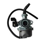 Aluminium 19mm Carburetor With Hand Choke , Horizontal Engine 50cc Carburetor