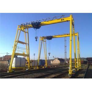 Buy cheap Electric Single Girder Goliath Gantry Crane Customized from wholesalers