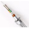 Buy cheap Single Mode 200 Meter Fiber Optic Cable , OPGW G652d Multiple Loose Tube Fiber Cable from wholesalers