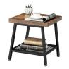Buy cheap End Table with Shelf, Industrial Small Side Table for Sale, Living Room Side Table, ULET42X from wholesalers