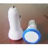 Buy cheap White In Car Lightning Charger , Twin USB Port Apple Certified Iphone Car Charger from wholesalers