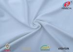 White 88% Nylon Polyester Spandex Fabric Haining Fengcai Polyamide Spandex