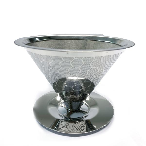 Buy cheap Brew 60g Liner Stainless Steel Mesh Coffee Filter Reusable Drip 145mm from wholesalers