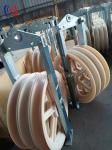 Cable Pulling Winch Large Diameter Rope Pulley For Anti Twisting Wire Steel Rope