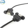 Buy cheap Electrical Usb Panel Mount Cables 22AWG 400mm Female Connector from wholesalers