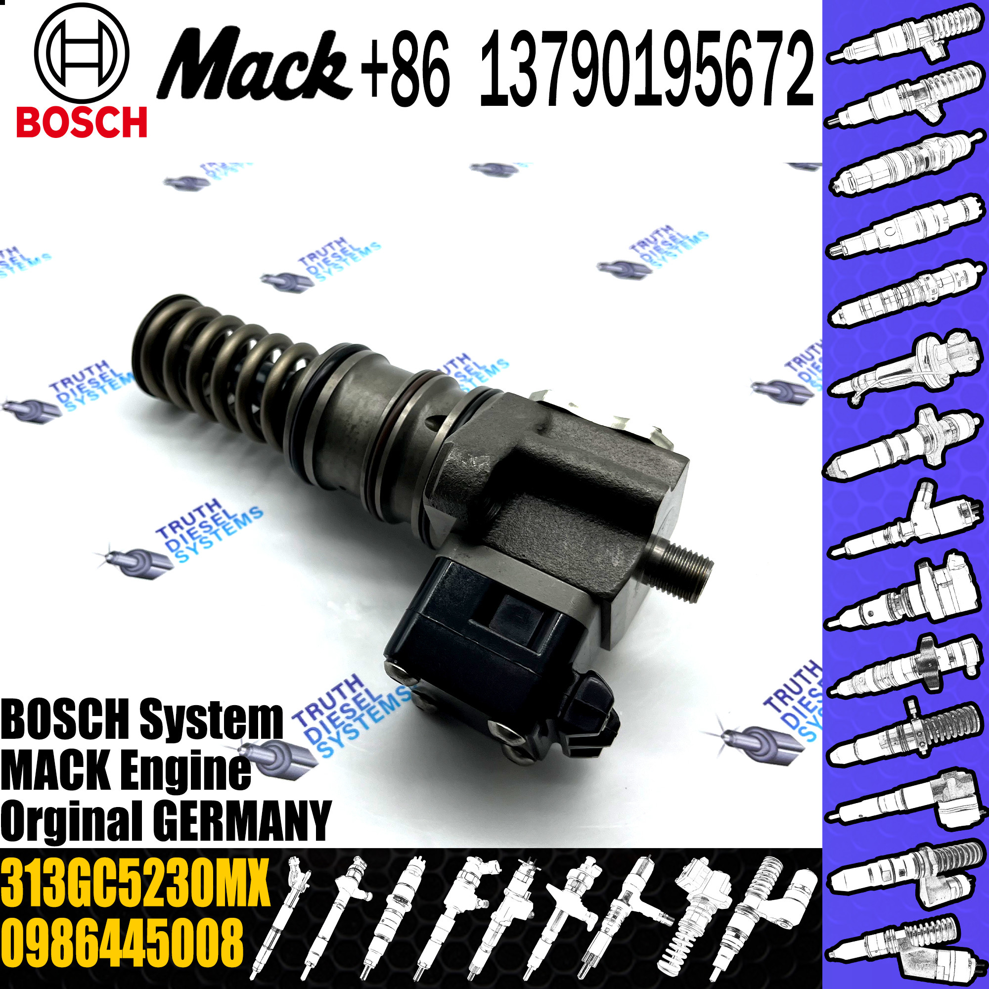 original new Diesel fuel pump assembly 313GC5230MX 0414755006 for truck engine