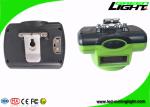 OLED Screen Rechargeable LED coal Headlamp Water Resistant With 14 - 16hours