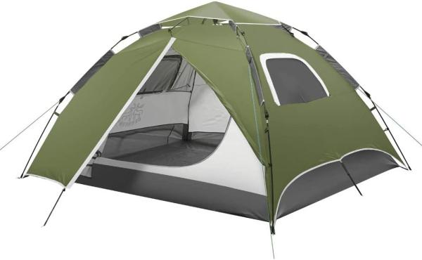 Buy cheap Dome Instant 4 Person Pop Up Tents With Sidewalls from wholesalers