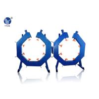 Buy cheap Stand Style OTR Retreading Equipment / Tyre Envelope Spreader Blue Color product