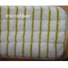 Buy cheap Yellow Woven Coral Microfiber Wet Mop Pads Velvet Super Thick Nylon Self-adhensive Wet Mop Pads from wholesalers
