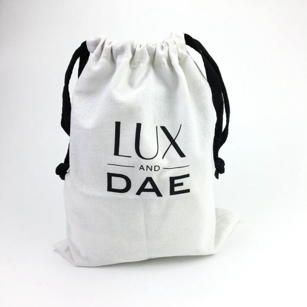Buy cheap PVC Free Non Allergenic Dyestuff 16oz Canvas Drawstring Shoe Bags from wholesalers