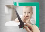 Custom Design Flexible Magnetic Photo Frame For Refrigerator 4 Colors Printing