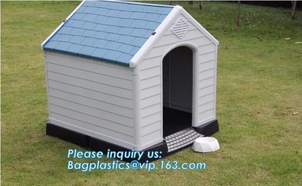 Buy cheap Wholesale luxury pet kennel igloo dog bed house, dog/cat/pet house/large wooden plastic dog house, waterproof pet house from wholesalers