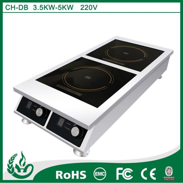 Buy cheap Commercial induction double hob for sale from wholesalers